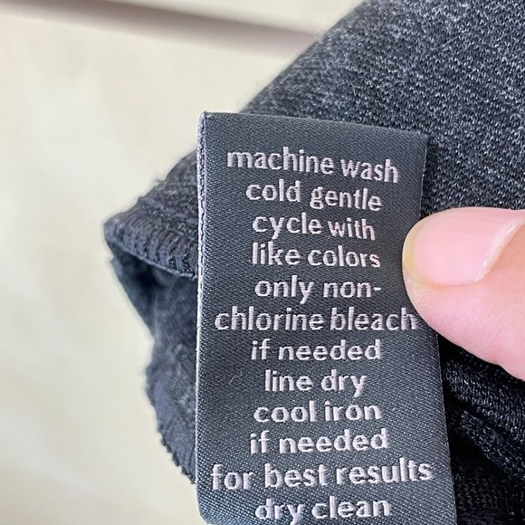 The Limited Collection Ponte Pant Pull On Grey Heather Professional Casual Sz 4 - Picture 12 of 12